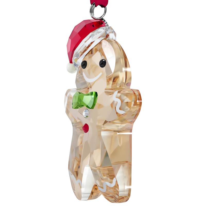 Main Image 5 of Swarovski Holiday Cheers Gingerbread Man Ornament