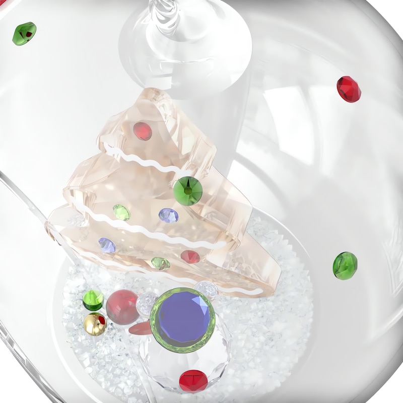 Main Image 3 of Swarovski Holiday Cheers Tree and Snowman Ball Ornament