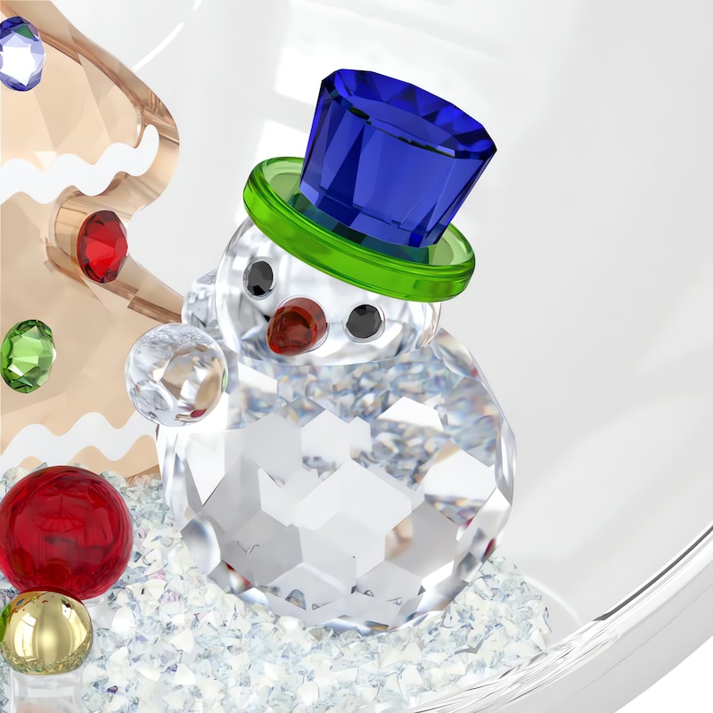 Main Image 4 of Swarovski Holiday Cheers Tree and Snowman Ball Ornament