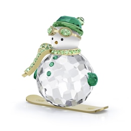 Swarovski Holiday Cheers Dulcis Green Snowman