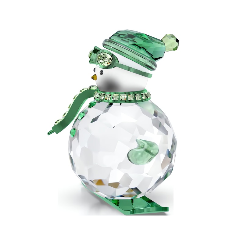 Main Image 2 of Swarovski Holiday Cheers Dulcis Green Snowman