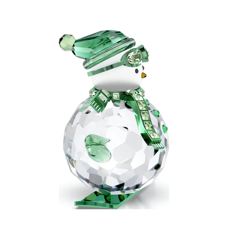 Main Image 4 of Swarovski Holiday Cheers Dulcis Green Snowman