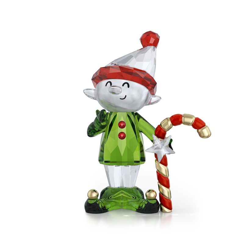 Main Image 1 of Swarovski Holiday Cheers Dulcis Elf and Candy Cane