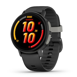 Garmin Bounce 2 Children's Slate Grey Silicone Strap Smartwatch