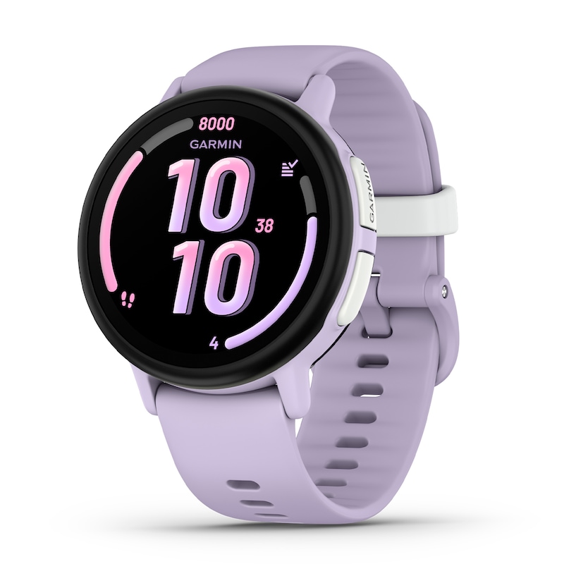 Main Image 1 of Garmin Bounce 2 Children's Light Purple Silicone Strap Smartwatch