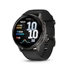 Thumbnail Image 1 of Garmin Venu 4 Multi-Colour Dial 45mm Slate Bezel Black Silicone Strap Watch