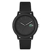 Thumbnail Image 1 of Lacoste Men's 12.12 Black Dial Black Silicone Strap Watch
