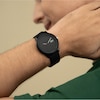 Thumbnail Image 4 of Lacoste Men's 12.12 Black Dial Black Silicone Strap Watch