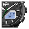 Thumbnail Image 6 of Lacoste Men's LC33 Black Dial Black Silicone Strap Watch