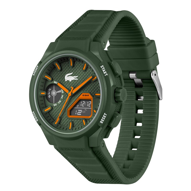 Main Image 2 of Lacoste Men's LC33 Green Dial & Green Silicone Strap Watch