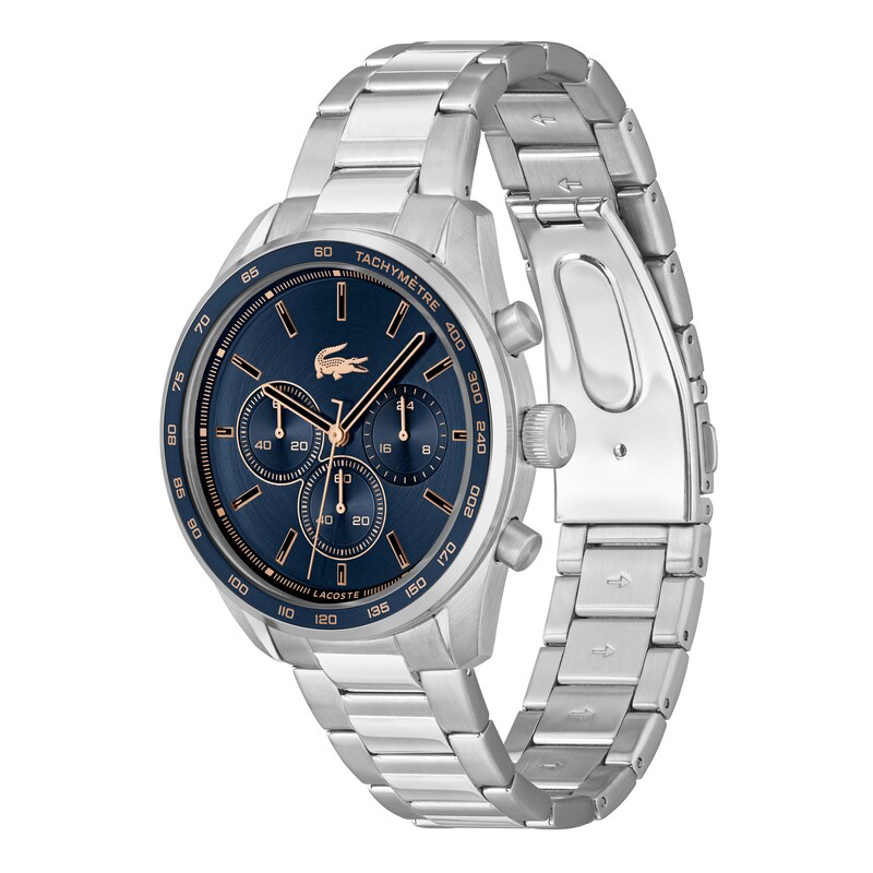 Main Image 2 of Lacoste Men's Boston Blue Dial Stainless Steel Watch