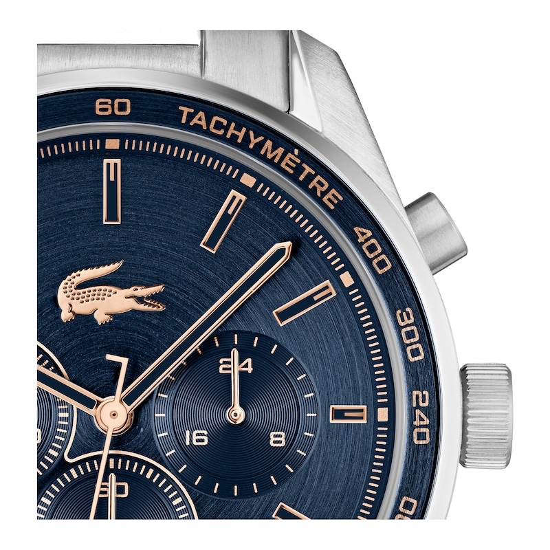 Main Image 4 of Lacoste Men's Boston Blue Dial Stainless Steel Watch