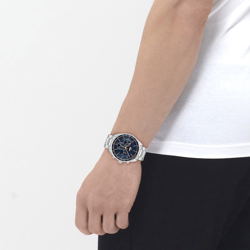 Main Image 5 of Lacoste Men's Boston Blue Dial Stainless Steel Watch