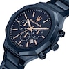 Thumbnail Image 5 of Maserati Stile Chronograph Blue Dial & Blue Stainless Steel Bracelet Watch