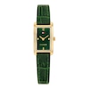 Thumbnail Image 1 of Tommy Hilfiger Women's 22mm Green Dial & Green Leather Strap Luxury Inspired Mini Tank Watch