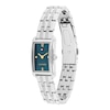 Thumbnail Image 2 of Tommy Hilfiger Women's 22mm Teal Dial Luxury Inspired Stainless Steel Mini Tank Watch