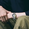 Thumbnail Image 3 of Seiko Men's Grey Dial Black & Yellow Digital Silver-Tone Stainless Steel Bracelet Watch