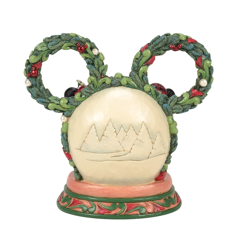Main Image 4 of Disney Magical Winter Moments Mickey & Minnie Diorama Ornament