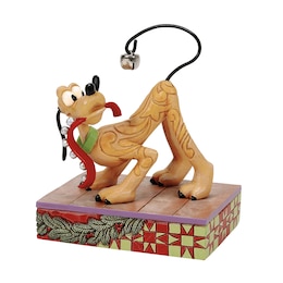 Disney Classic Jolly Jingle Tail Pluto with Bells Ornament
