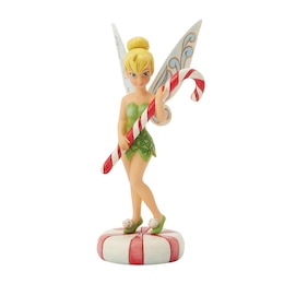 Disney Peppermint Pixie Tinkerbell with Candy Cane Ornament