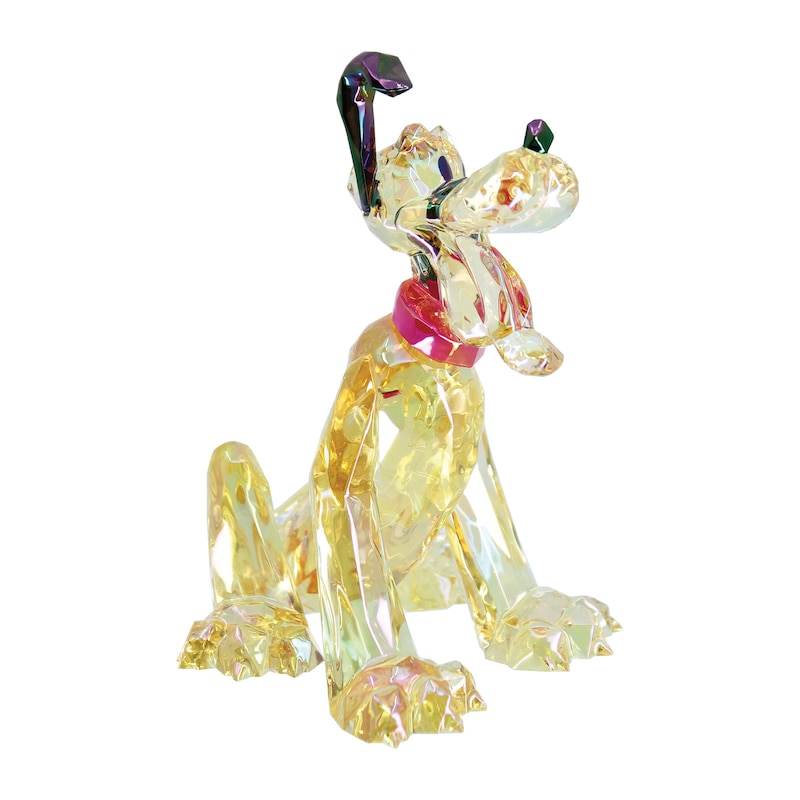 Main Image 4 of Disney New Licensed Pluto Facet Cut Figurine