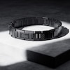 Thumbnail Image 2 of Lacoste Men's Metropole Black IP H-Link Bracelet - 7.5"