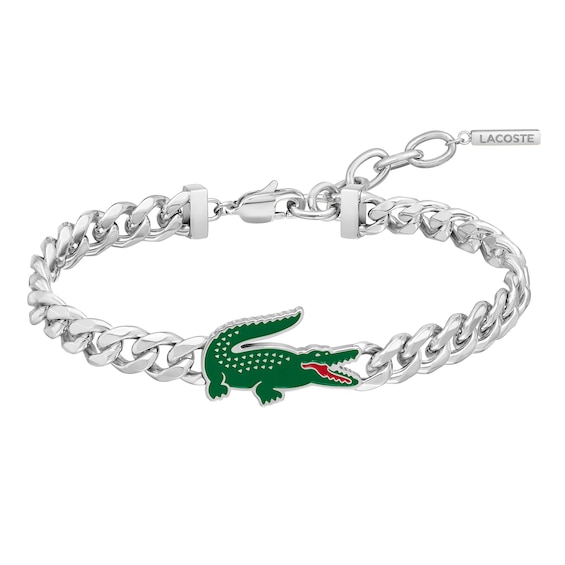 Lacoste Men's Arthor Stainless Steel Link Bracelet