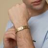 Thumbnail Image 2 of Lacoste Men's Metropole Gold IP H-Link Bracelet - 7.5"