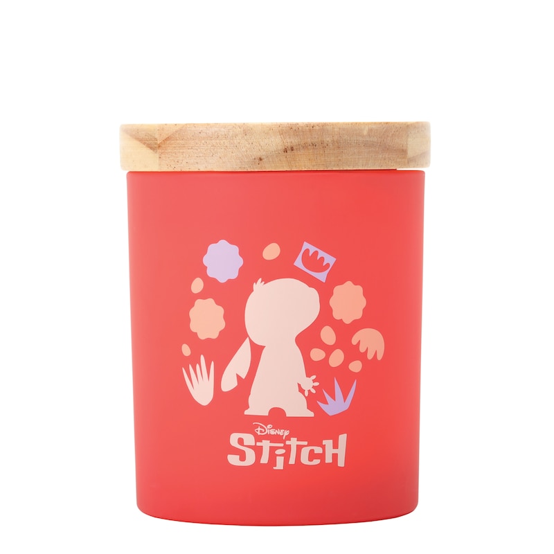 Main Image 1 of Disney Lilo & Stitch Pink Candle – Plumeria & Lychee