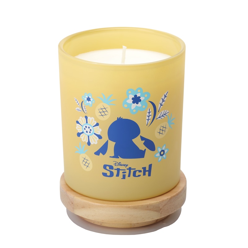 Main Image 1 of Disney Lilo & Stitch Yellow Candle – Pineapple & Coconut