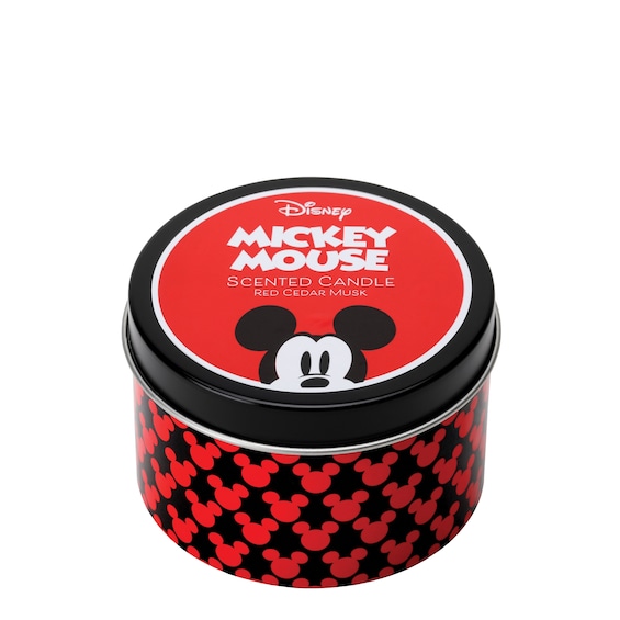 Disney Mickey Mouse Tin Candle – Red Cedar Musk