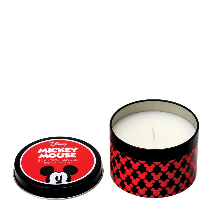 Main Image 3 of Disney Mickey Mouse Tin Candle – Red Cedar Musk