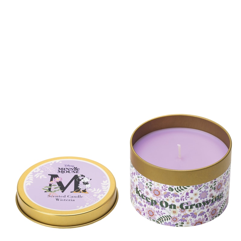 Main Image 5 of Disney Minnie Mouse Tin Candle – Wisteria