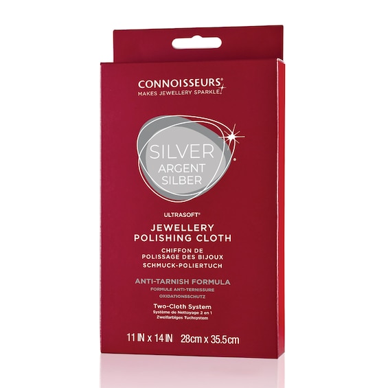 Connoisseurs Silver Jewellery & Watches Polishing Cloth