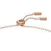 Thumbnail Image 3 of Fossil Women's Merrit Classic Mother of Pearl Rose Tone Stainless Steel Station Bracelet