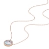 Thumbnail Image 3 of Fossil Women's Merrit Classic Mother of Pearl Rose Tone Stainless Steel Pendant Necklace