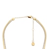 Thumbnail Image 3 of Fossil Women's Ellis Pavé Glitz Gold-Tone Stainless Steel Multi-Strand Tennis Necklace