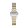Thumbnail Image 3 of Fossil Women's Carlie Silver Dial Three Hand Two Tone Bracelet Watch & Matching Two Tone Bracelet Set