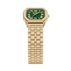 Thumbnail Image 3 of Fossil Women's Harlow Green Dial Three Hand Gold Tone Stainless Steel Bracelet Watch