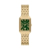 Thumbnail Image 1 of Fossil Women's Raquel Green Dial Three Hand Gold Tone Stainless Steel Bracelet Watch