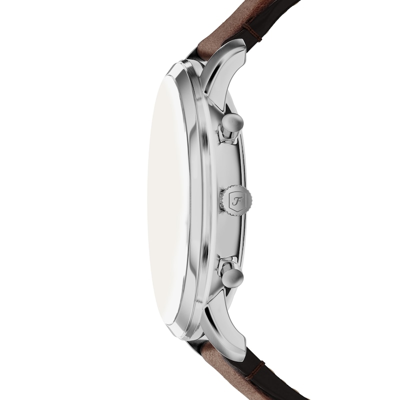 Main Image 2 of Fossil Men's Neutra Brown Dial Chronograph Brown Leather Strap Watch