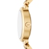 Thumbnail Image 2 of Michael Kors Women's Golden Dial Maude Three Hand Gold Tone Stainless Steel Bracelet Watch