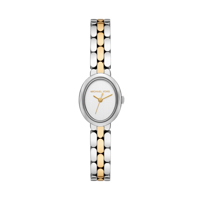 Main Image 1 of Michael Kors Women's Maude White Dial Three Hand Two Tone Stainless Steel Bracelet Watch