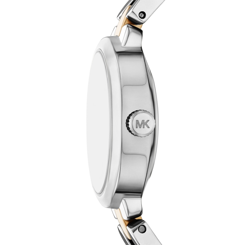 Main Image 2 of Michael Kors Women's Maude White Dial Three Hand Two Tone Stainless Steel Bracelet Watch