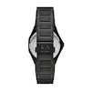 Thumbnail Image 4 of Armani Exchange Women's Black Dial Three Hand Black Stainless Steel Bracelet Watch