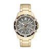 Thumbnail Image 1 of Armani Exchange Men's Green Dial Chronograph Gold Tone Stainless Steel Bracelet Watch