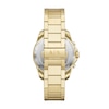 Thumbnail Image 4 of Armani Exchange Men's Green Dial Chronograph Gold Tone Stainless Steel Bracelet Watch