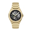 Thumbnail Image 1 of Armani Exchange Men's Sync Black Dial Automatic Gold Tone Stainless Steel Bracelet Watch