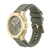 Thumbnail Image 3 of Armani Exchange Men's Sync Green Dial Chronograph Green Silicone Strap Watch
