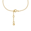 Thumbnail Image 2 of Michael Kors Women's 14ct Gold Plated Sterling Silver Heart Bracelet